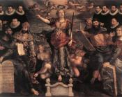 马尔滕 德 沃斯 : The Tribunal of the Brabant Mint in Antwerp